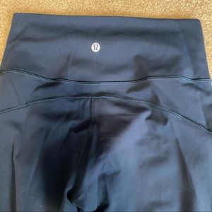 Lululemon leggings, Teal, size 6
